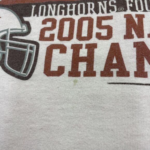Vintage Texas Longhorns Shirt Mens Large NCAA Football 2005 Champions Nike 2000s - Picture 5 of 12